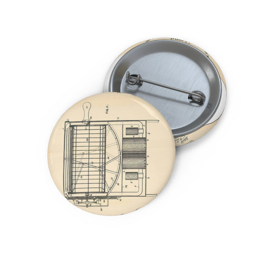 Patent Case File No. 355,139, Dish Washing Machine, Inventor Josephine G. Cochran - DPLA - 1a806ea5879c9a272713bca02da1a760 (page 56) Pin Buttons with Crisp Design