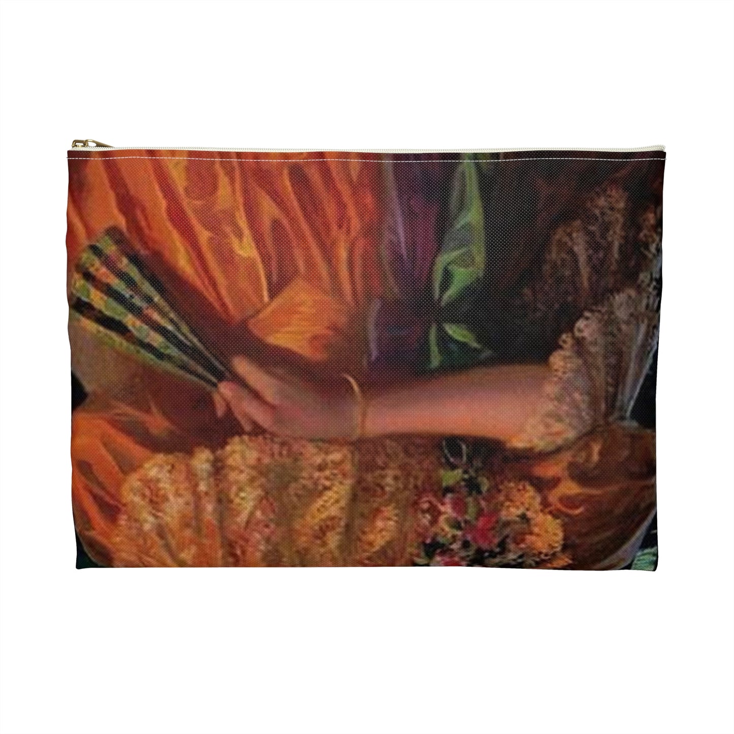 "Dixie", print of painting by Edward Mason Eggleston, 1929 Large Organizer Pouch with Black Zipper