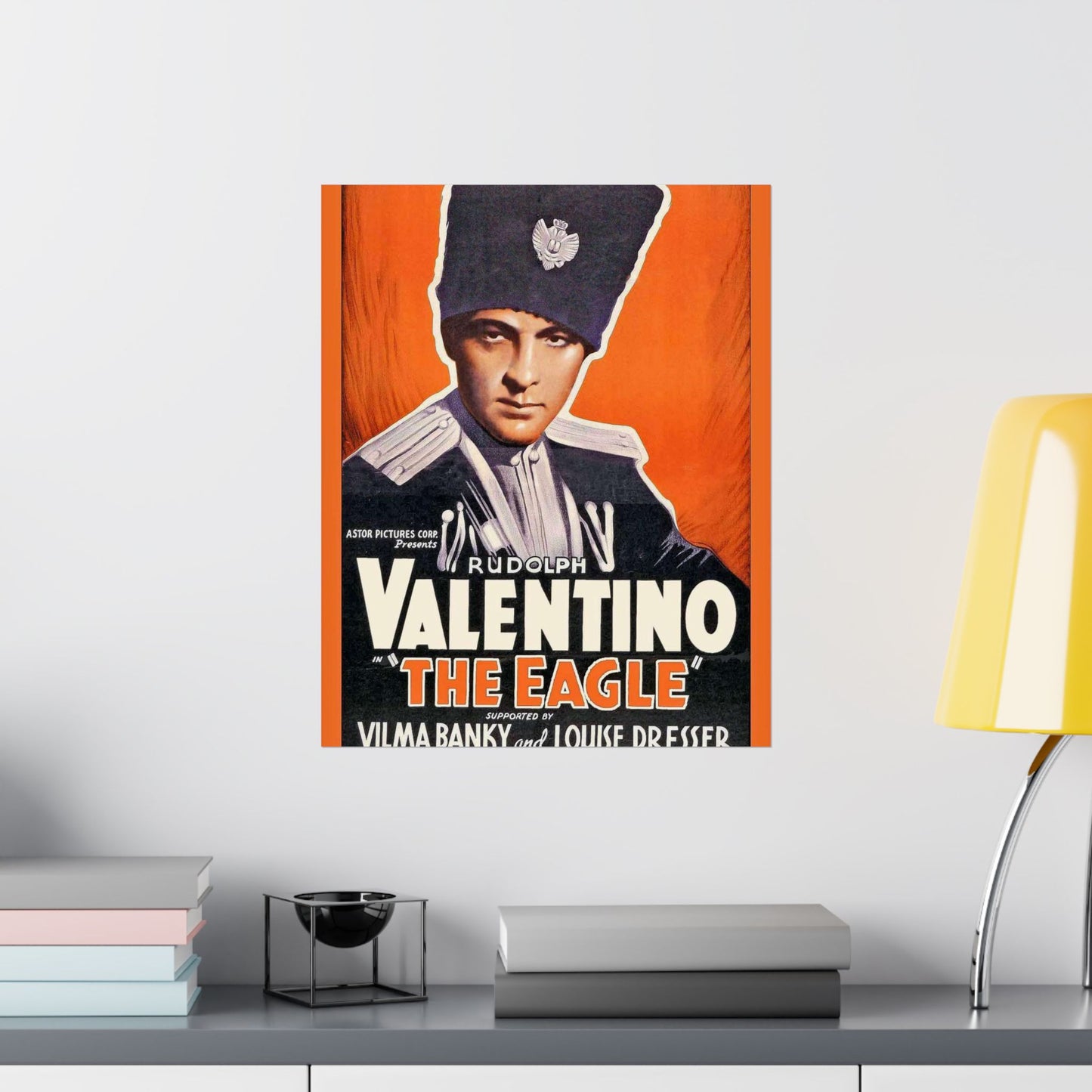 The-Eagle-1925-Rudolph-Valentino High Quality Matte Wall Art Poster for Home, Office, Classroom