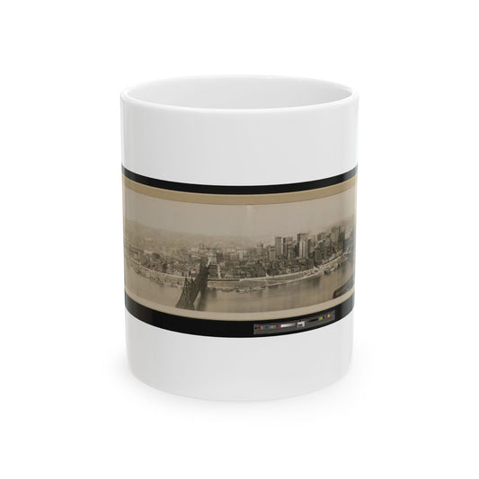 View of Pittsburgh from Mt. Washington Beautiful Novelty Ceramic Coffee Mug 11oz