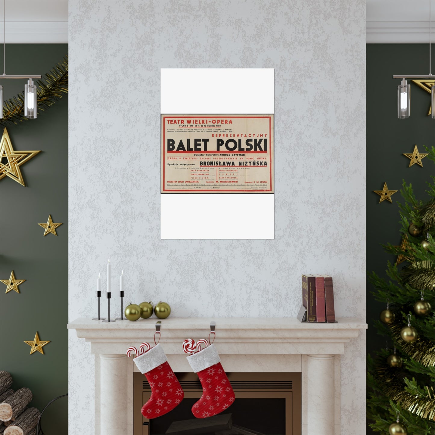 Balet Polski [2] High Quality Matte Wall Art Poster for Home, Office, Classroom