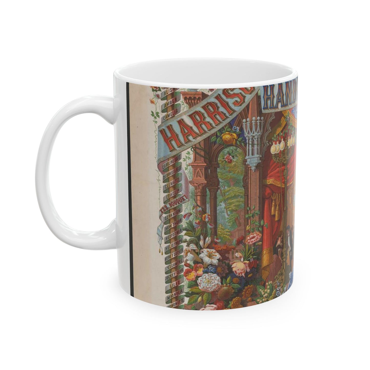 Harrison's handkerchief extracts Apollos W. Harrison No. 10 South 7th Street Philadelphia / / Alphonse Bigot del. ; designed and drawn on stone by Alphonse Bigot. Beautiful Novelty Ceramic Coffee Mug 11oz