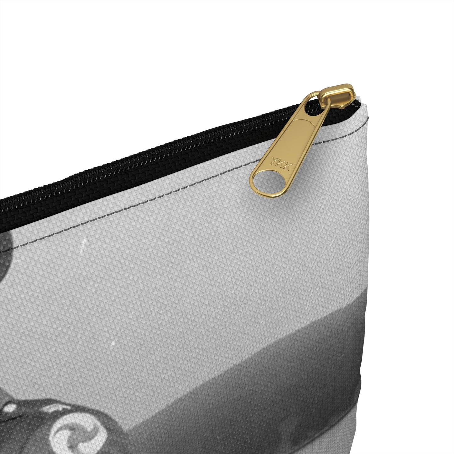 Winston Churchill with Franklin D. Roosevelt on board USS Augusta (CA-31) on 9 August 1941 (NH 67201) Large Organizer Pouch with Black Zipper