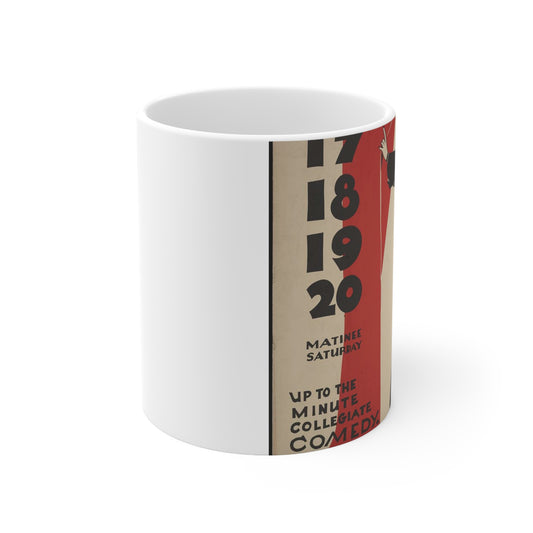 Lady of Letters - Public domain poster, Music division, Library of Congress Beautiful Novelty Ceramic Coffee Mug 11oz