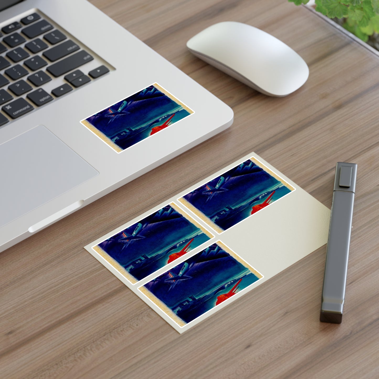 [Infantry, tanks, ships, airplanes attacking] [R.G.] Laminated UV Protective Vinyl Stickers