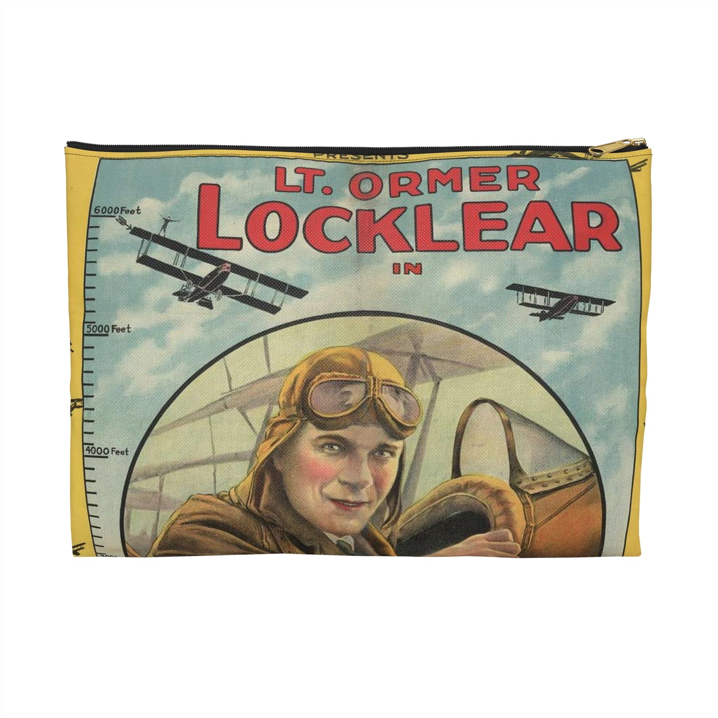 William Fox presents Lt. Ormer Locklear in The skywalker Large Organizer Pouch with Black Zipper