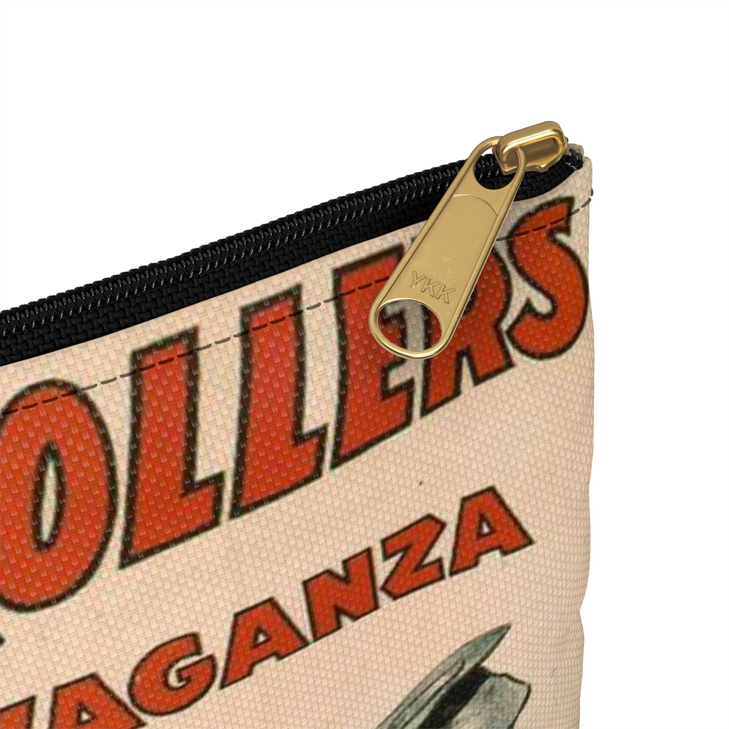 The High Rollers Extravaganza Co. Large Organizer Pouch with Black Zipper