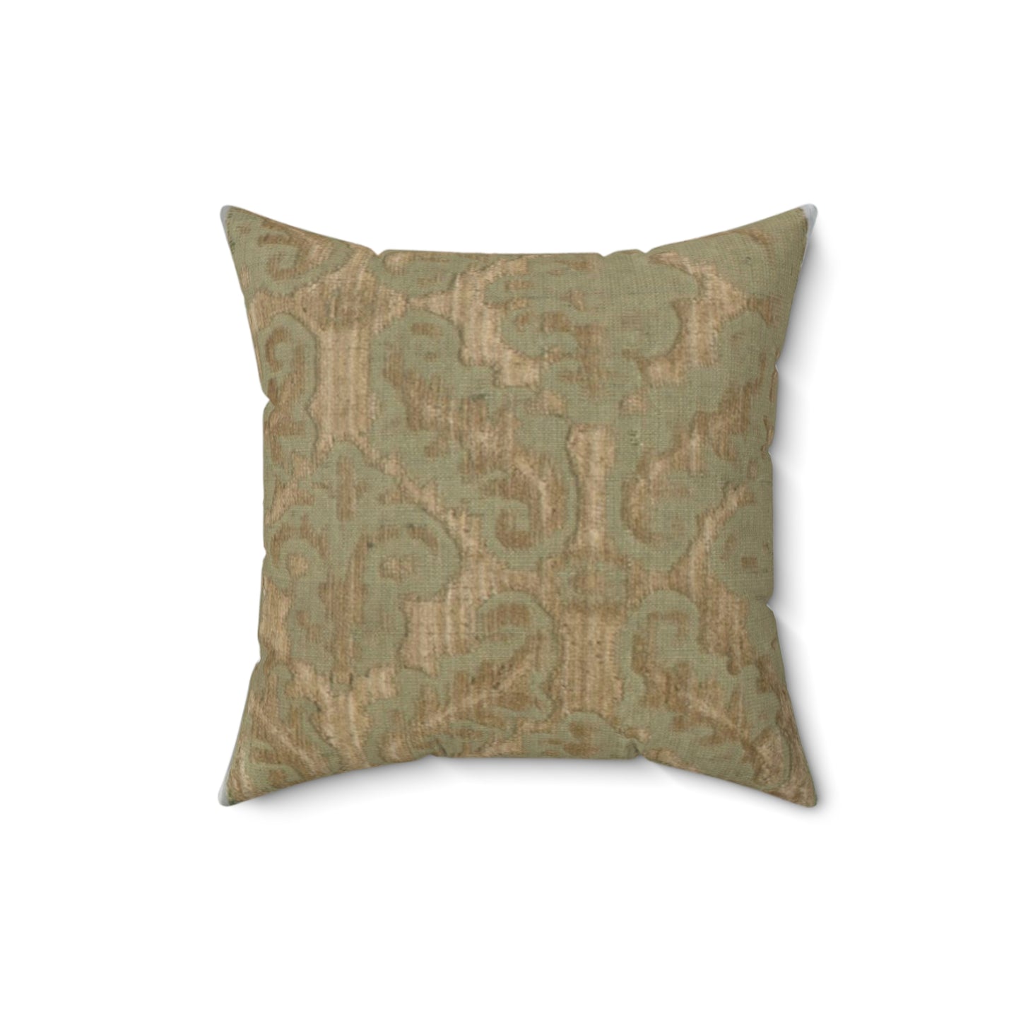 Piece, 15th century - Public domain dedication museum photo Decorative Accent Square Pillow