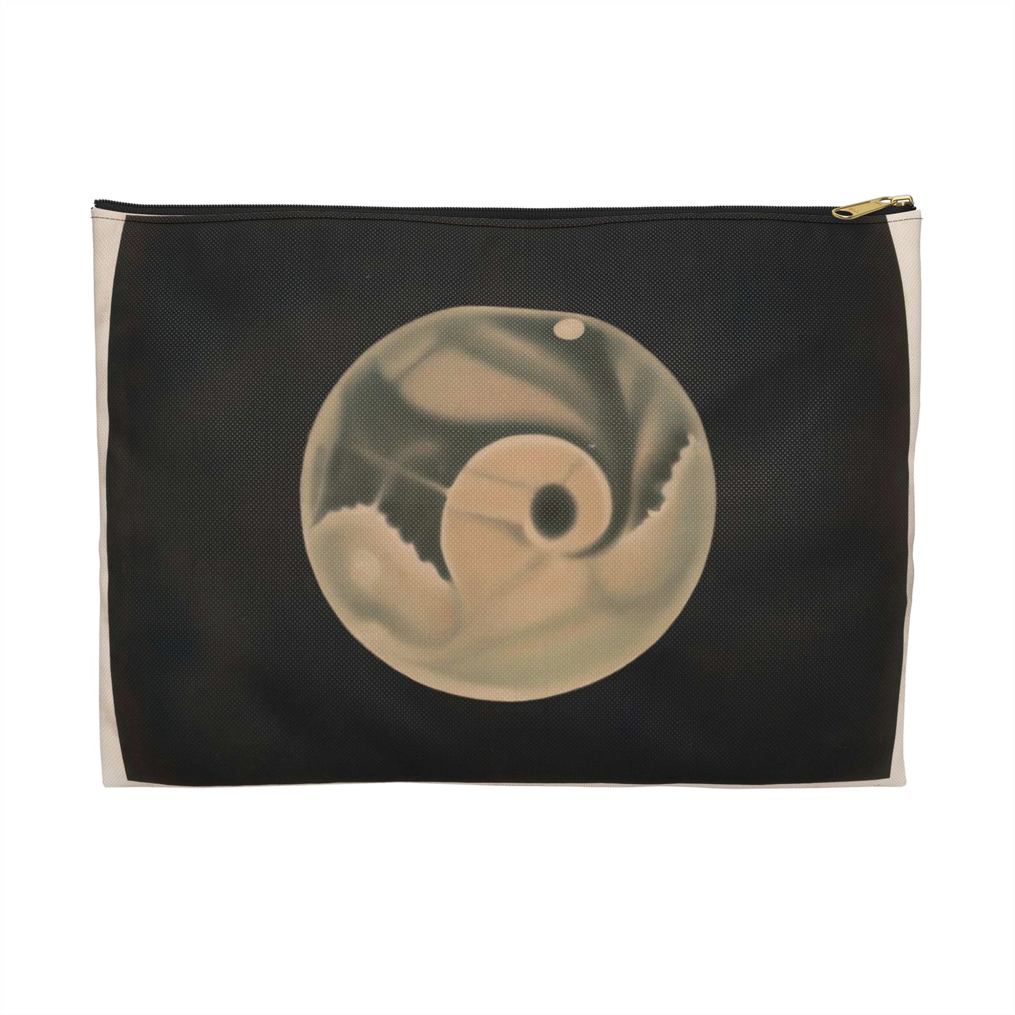 The planet Mars, observed September 3, 1877, at 11h. 55m. P.M Large Organizer Pouch with Black Zipper