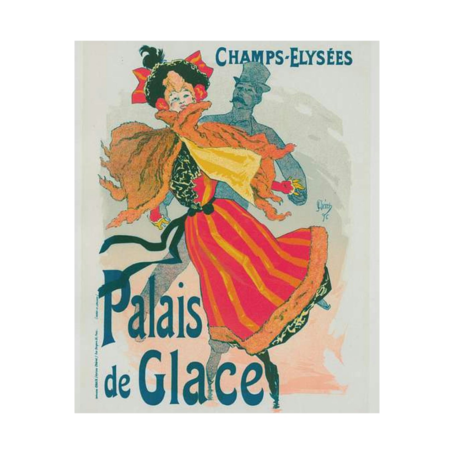 Nouvelle affiche pour le "Palais de Glace". High Quality Matte Wall Art Poster for Home, Office, Classroom