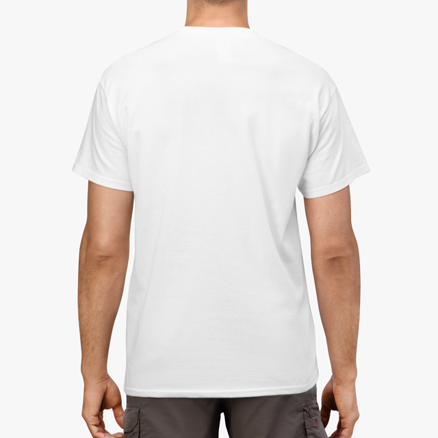 White T-Shirt Gildan 2000 Cotton Unisex - Photo Upload