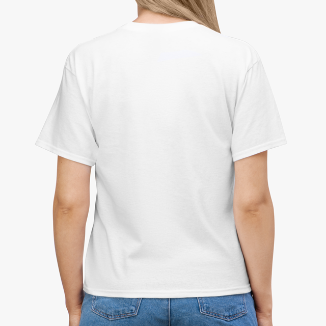 White T-Shirt Gildan 2000 Cotton Unisex - Photo Upload