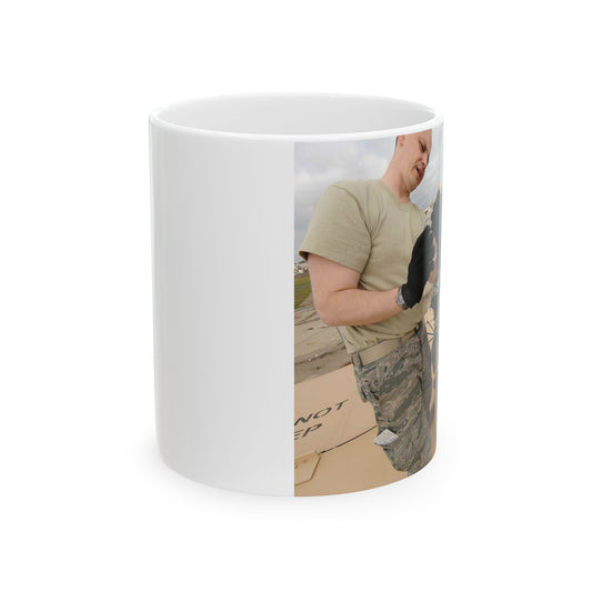 U.S. Air Force Master Sgt. Joseph Verant and Senior Beautiful Novelty Ceramic Coffee Mug 11oz