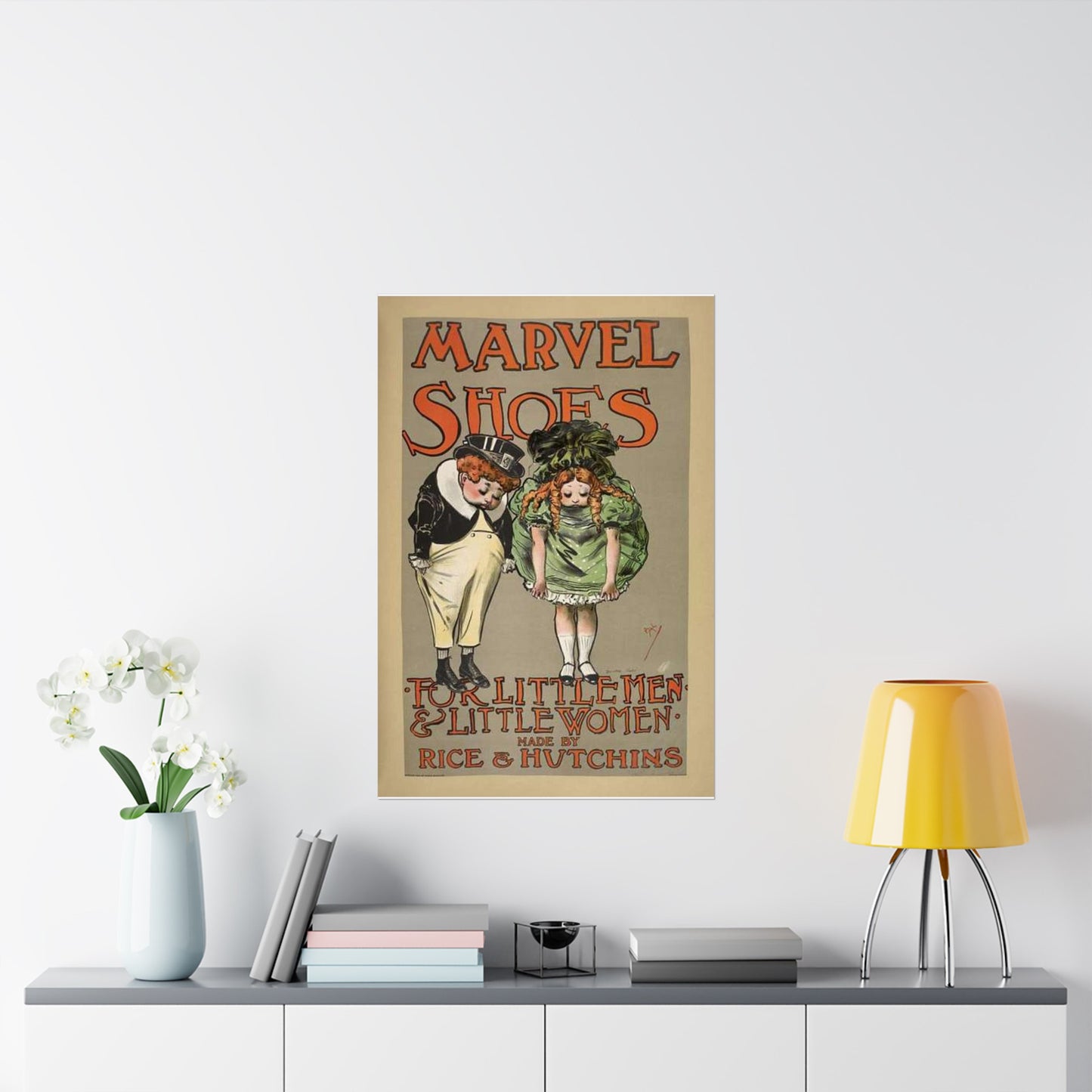 Marvel shoes for little men & little women. High Quality Matte Wall Art Poster for Home, Office, Classroom