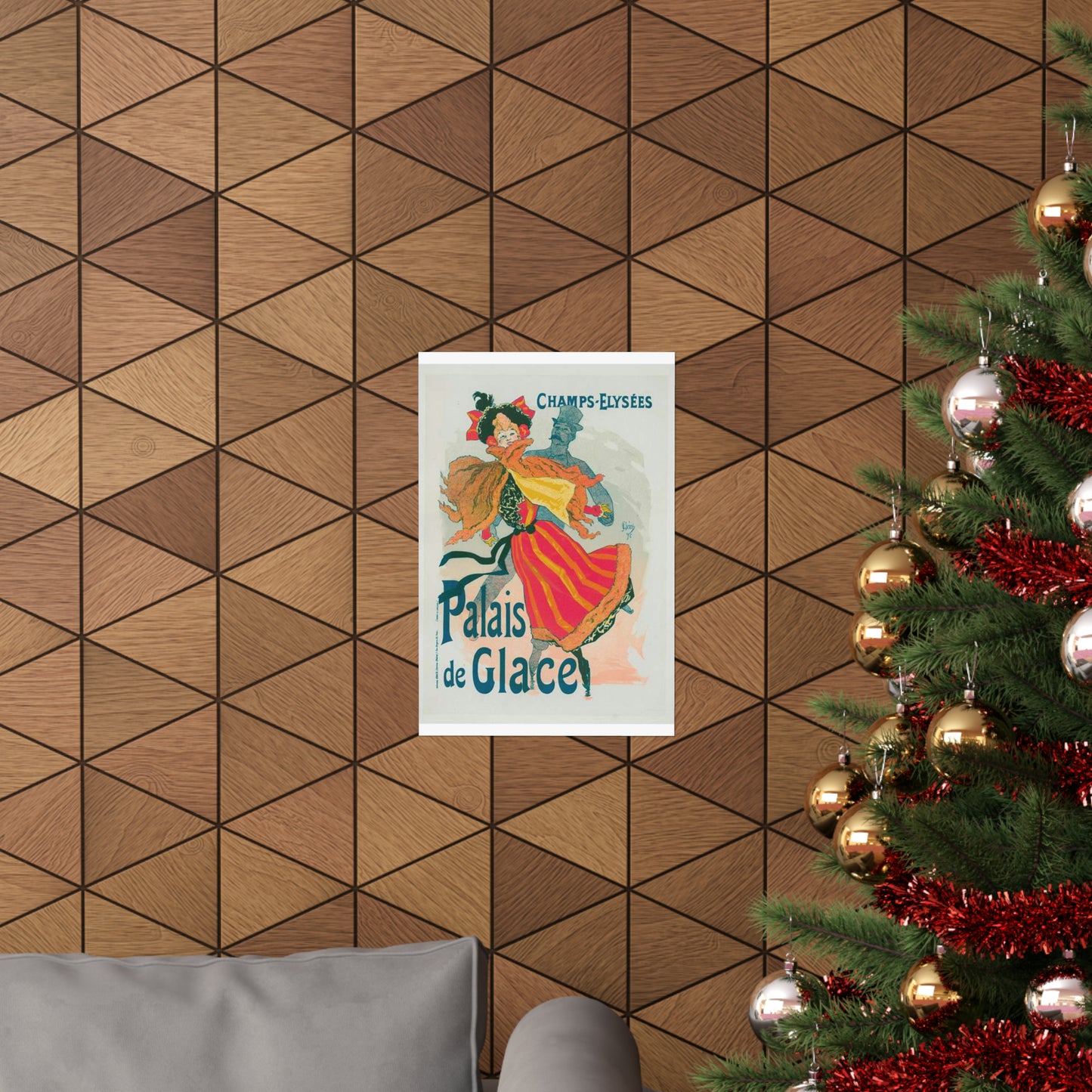 Nouvelle affiche pour le "Palais de Glace". High Quality Matte Wall Art Poster for Home, Office, Classroom