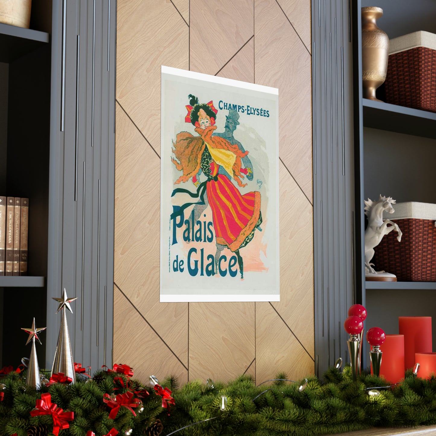 Nouvelle affiche pour le "Palais de Glace". High Quality Matte Wall Art Poster for Home, Office, Classroom