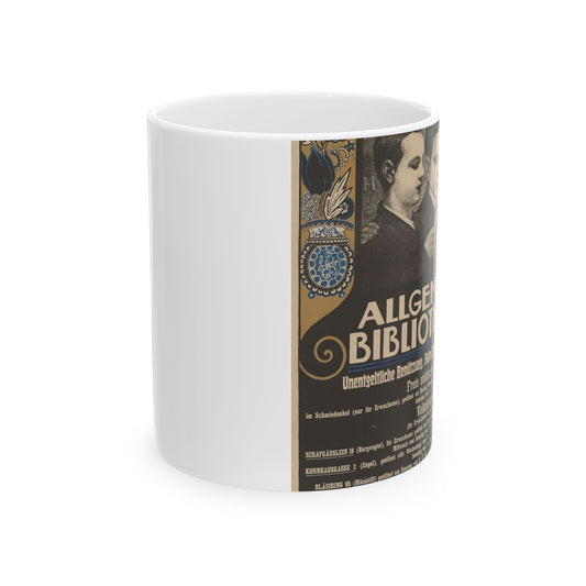 CH-000957-X-11828, Art Nouveau Poster Beautiful Novelty Ceramic Coffee Mug 11oz