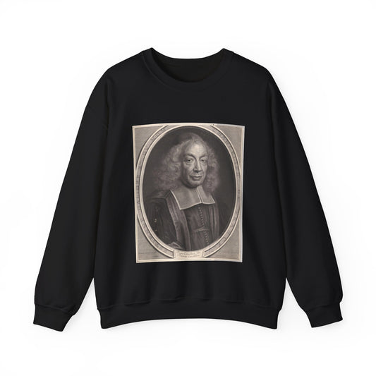 Robert Nanteuil - Gérard Edelinck - Etienne Dalligre, Chancelier de France Black Heavy Blend Adult Crew Neck SweatShirt