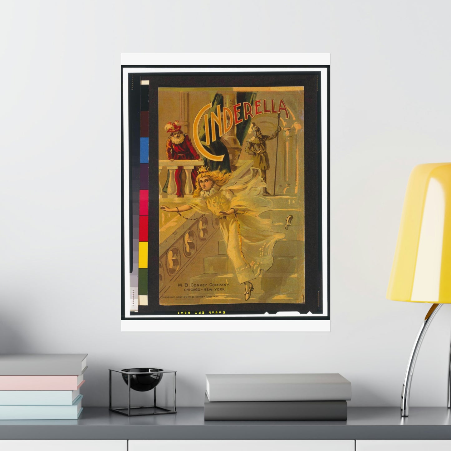 Cinderella / /W.B. Conkey Company, Chicago-New York. High Quality Matte Wall Art Poster for Home, Office, Classroom