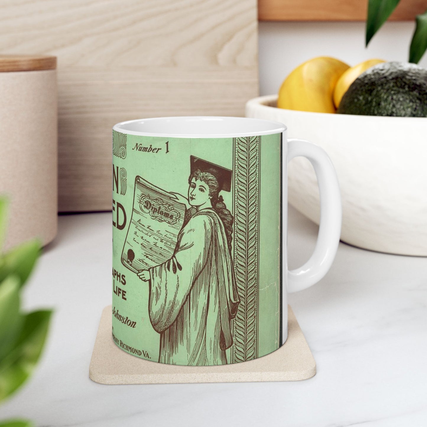 The New Education Illustrated by Edith C. Westcott with photograhs from life by Frances Benjamin Johnston, Number 1 - Primary Beautiful Novelty Ceramic Coffee Mug 11oz