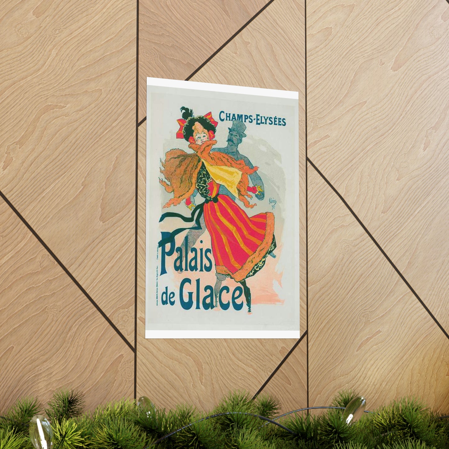 Nouvelle affiche pour le "Palais de Glace". High Quality Matte Wall Art Poster for Home, Office, Classroom