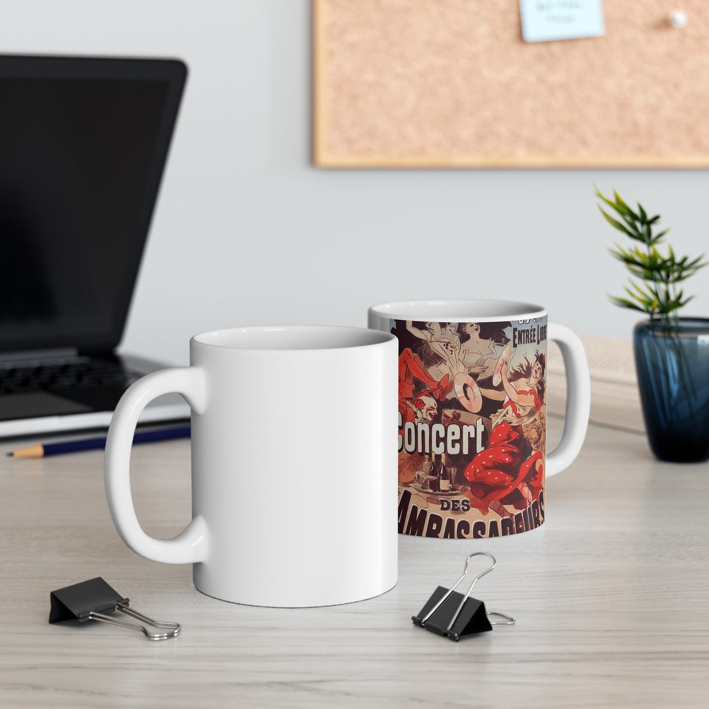 Affiche pour le "Concert des Ambassadeurs". Beautiful Novelty Ceramic Coffee Mug 11oz