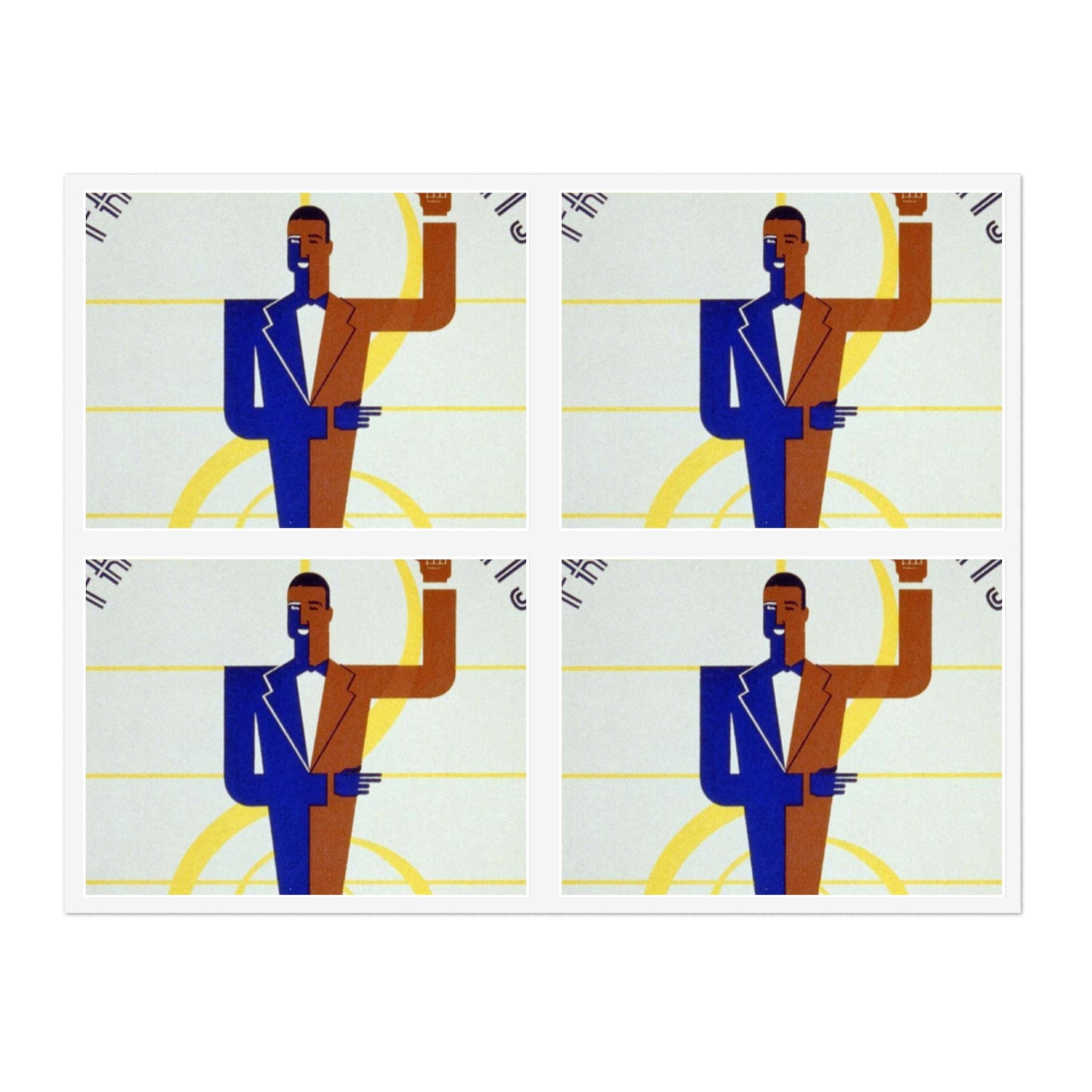 WPA Federal Music Project of New York City presents free band concerts [at the] Brooklyn Museum Laminated UV Protective Vinyl Stickers