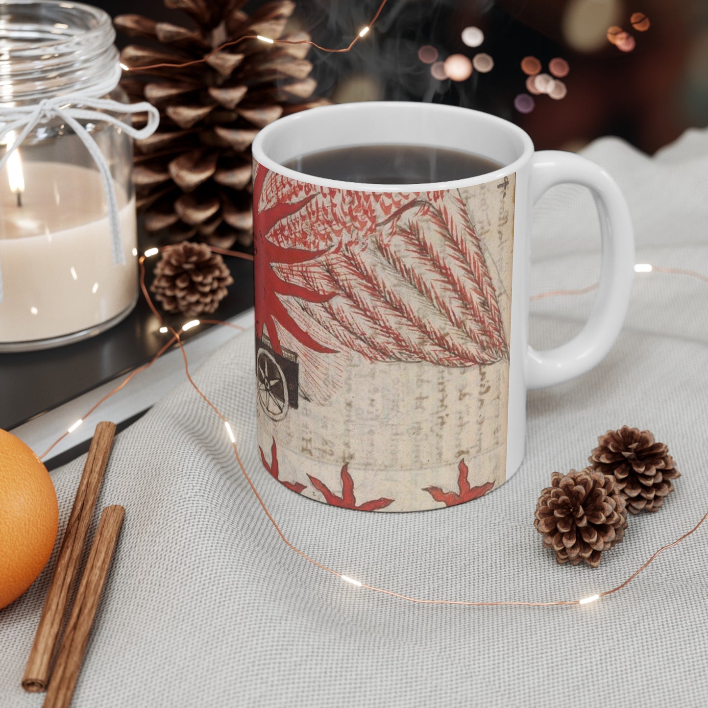Sun from BL Sloane 1171, f. 100v Beautiful Novelty Ceramic Coffee Mug 11oz