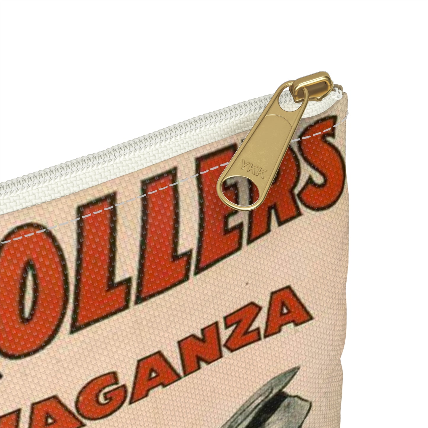 The High Rollers Extravaganza Co. Large Organizer Pouch with Black Zipper