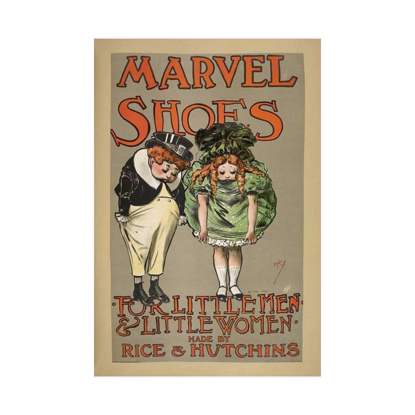 Marvel shoes for little men & little women. High Quality Matte Wall Art Poster for Home, Office, Classroom