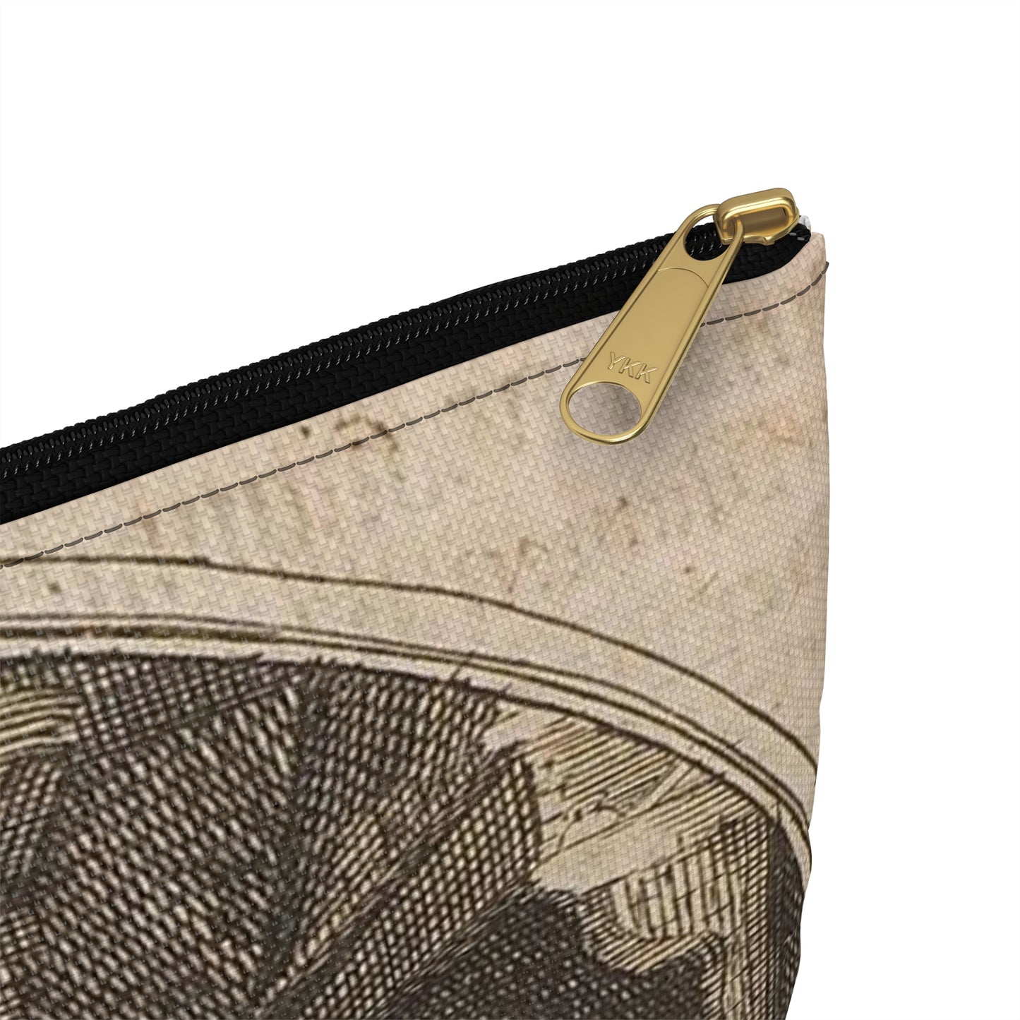 Frauenzimmer Gesprechspiele 1646 k Large Organizer Pouch with Black Zipper