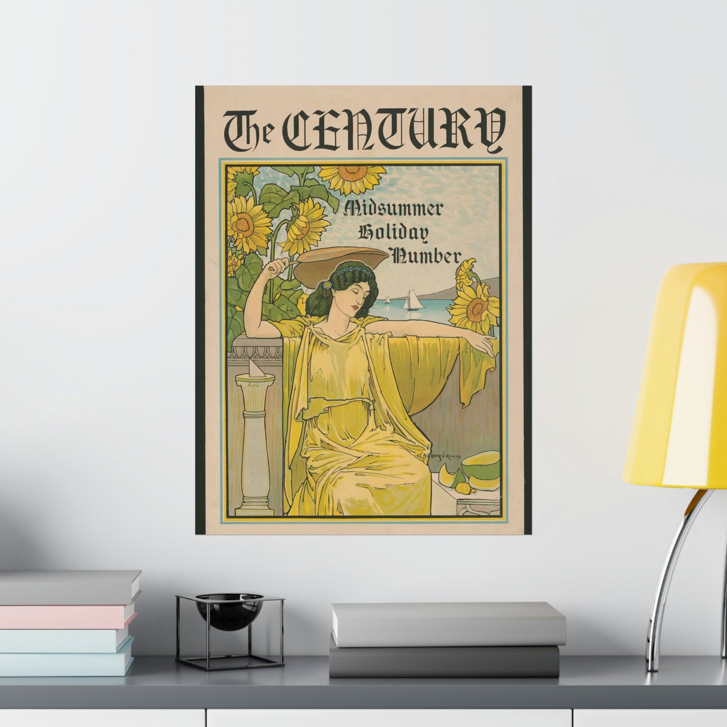 Louis Rhead - The Century, midsummer holiday number High Quality Matte Wall Art Poster for Home, Office, Classroom