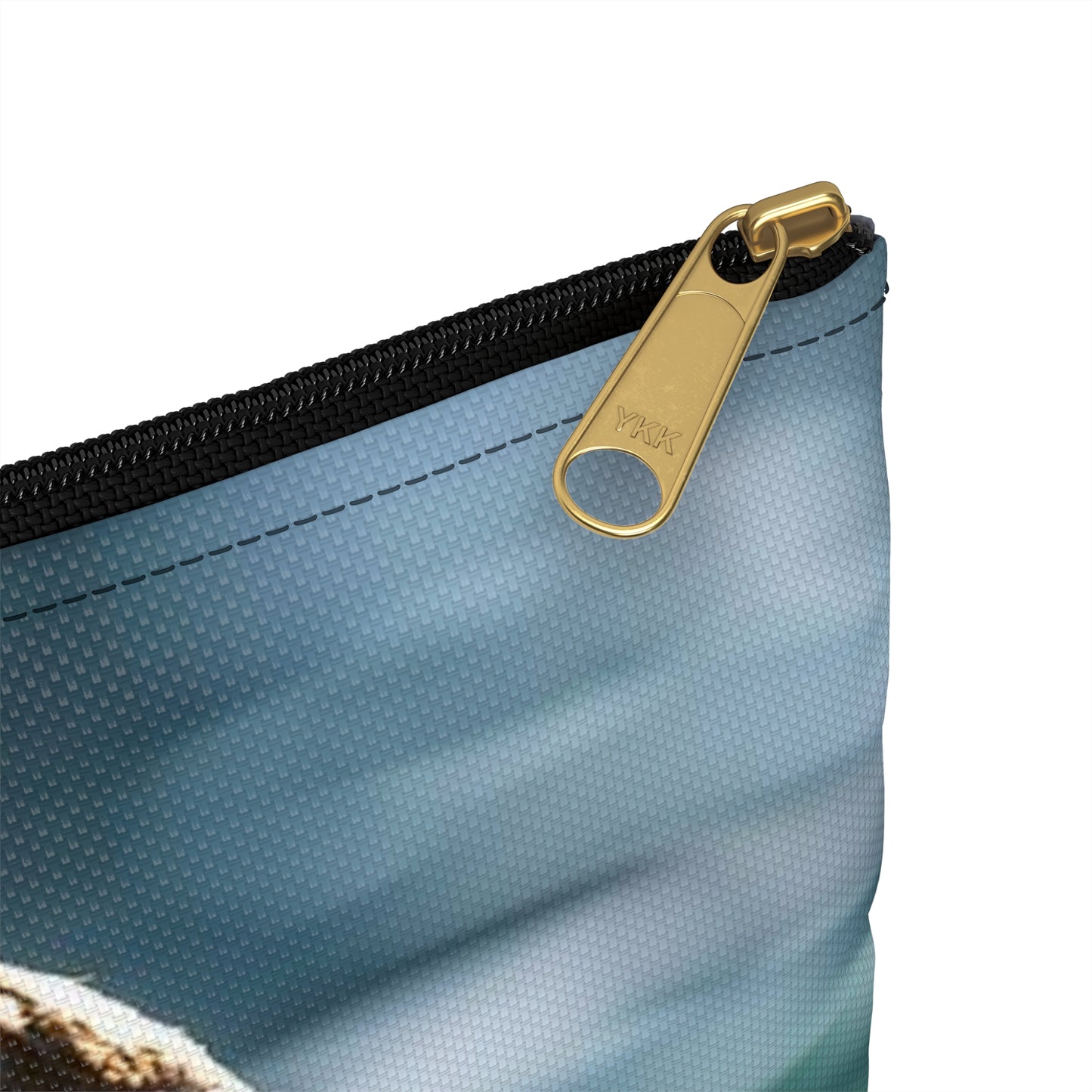 U.S. Marine Corps Lance Cpl. Kyle Lynch, 7th Engineer Large Organizer Pouch with Black Zipper