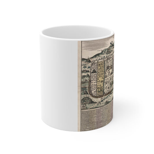 Ierusalem, cum suburbiis, prout tempore Christi floruit, accurate notatis omnibus insignibus et praecipuè iis locis... / Beautiful Novelty Ceramic Coffee Mug 11oz