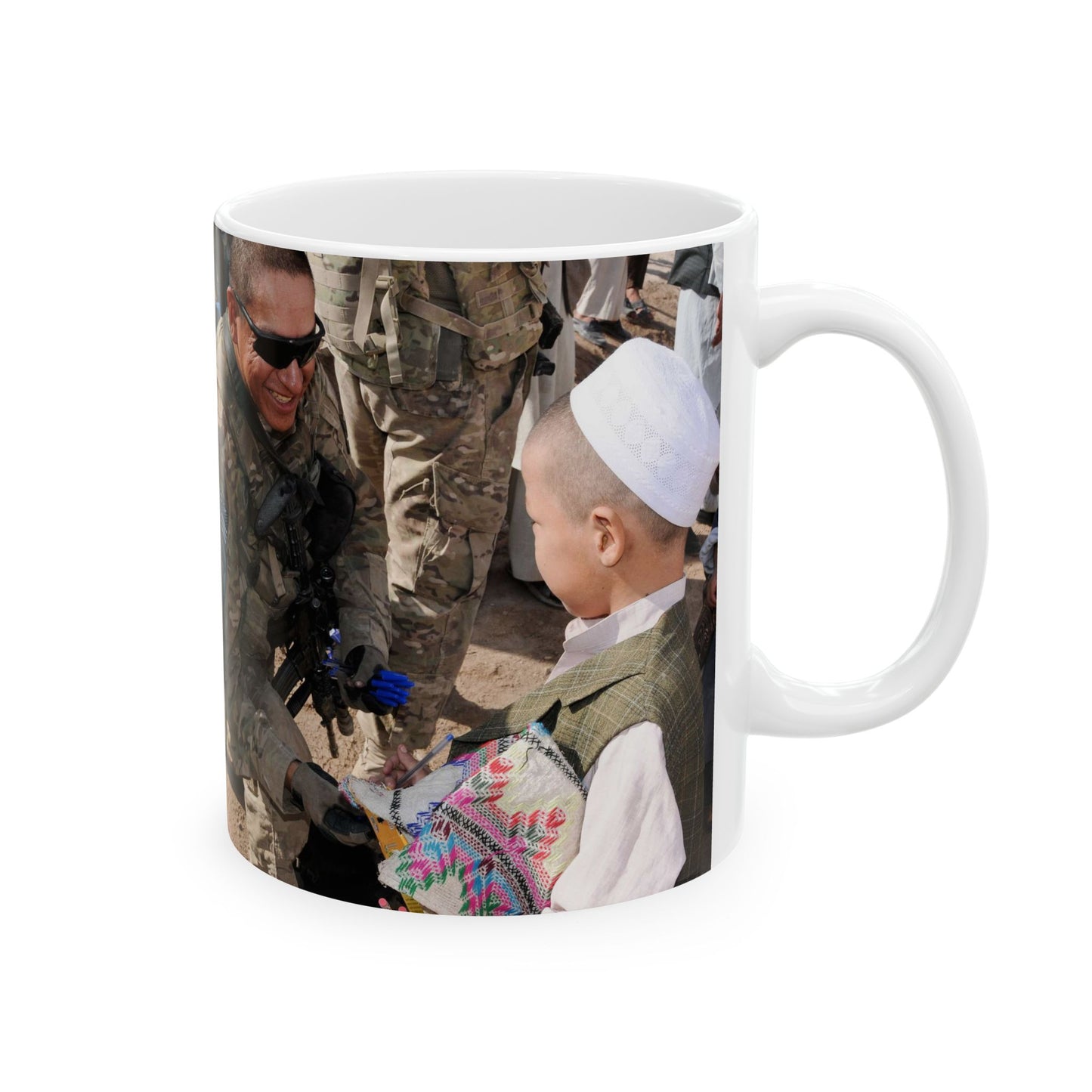 U.S. Army Sgt. Aloysius Goodshield, a squad leader Beautiful Novelty Ceramic Coffee Mug 11oz