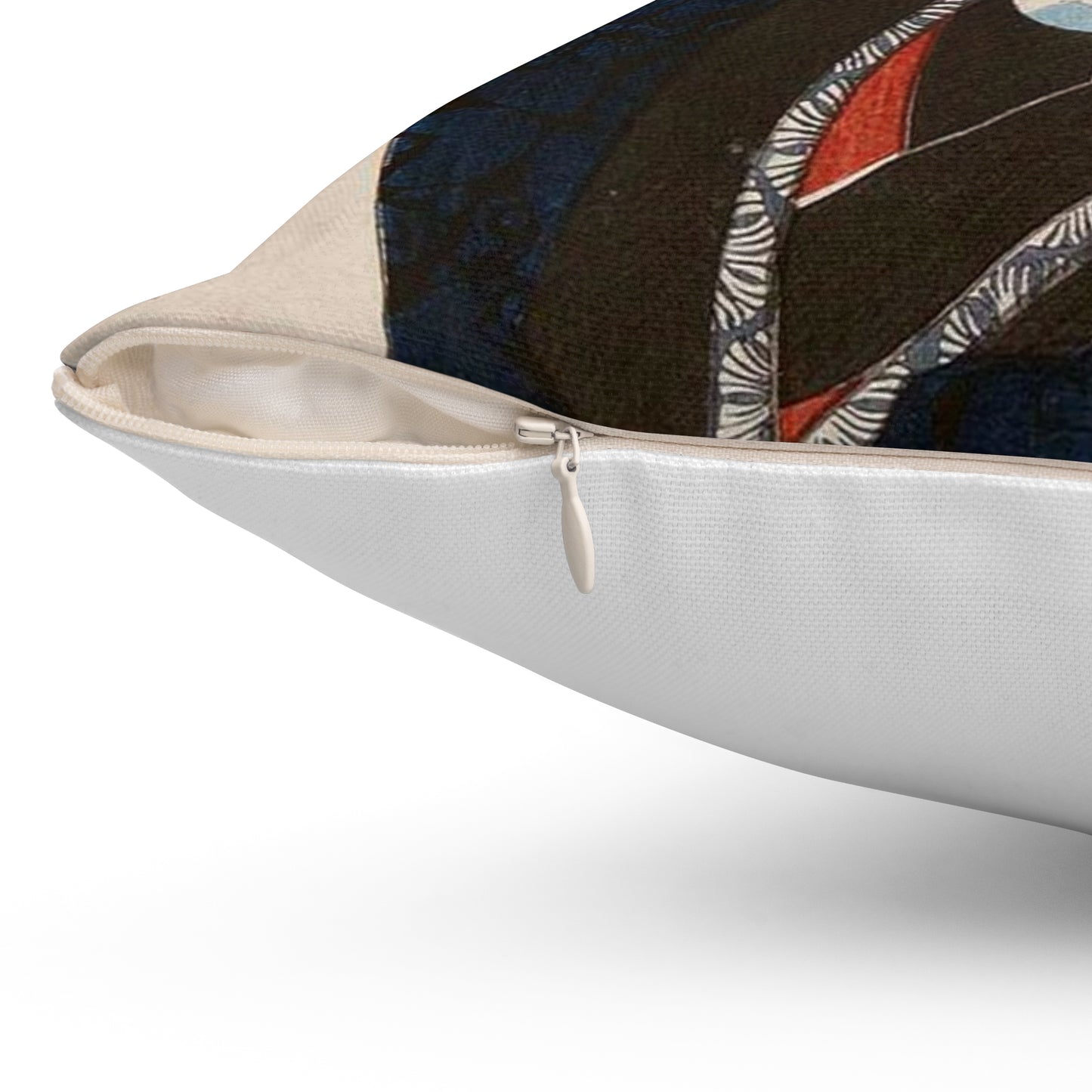 Kōshirō Matsumoto VI as Sōroku by Toyokuni III and Hiroshige Decorative Accent Square Pillow