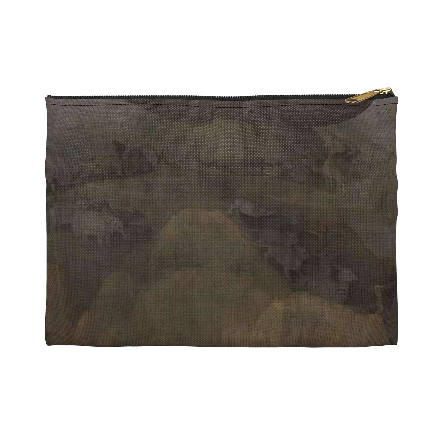 Hieronymus Bosch - The Hell and the Flood P2 Large Organizer Pouch with Black Zipper