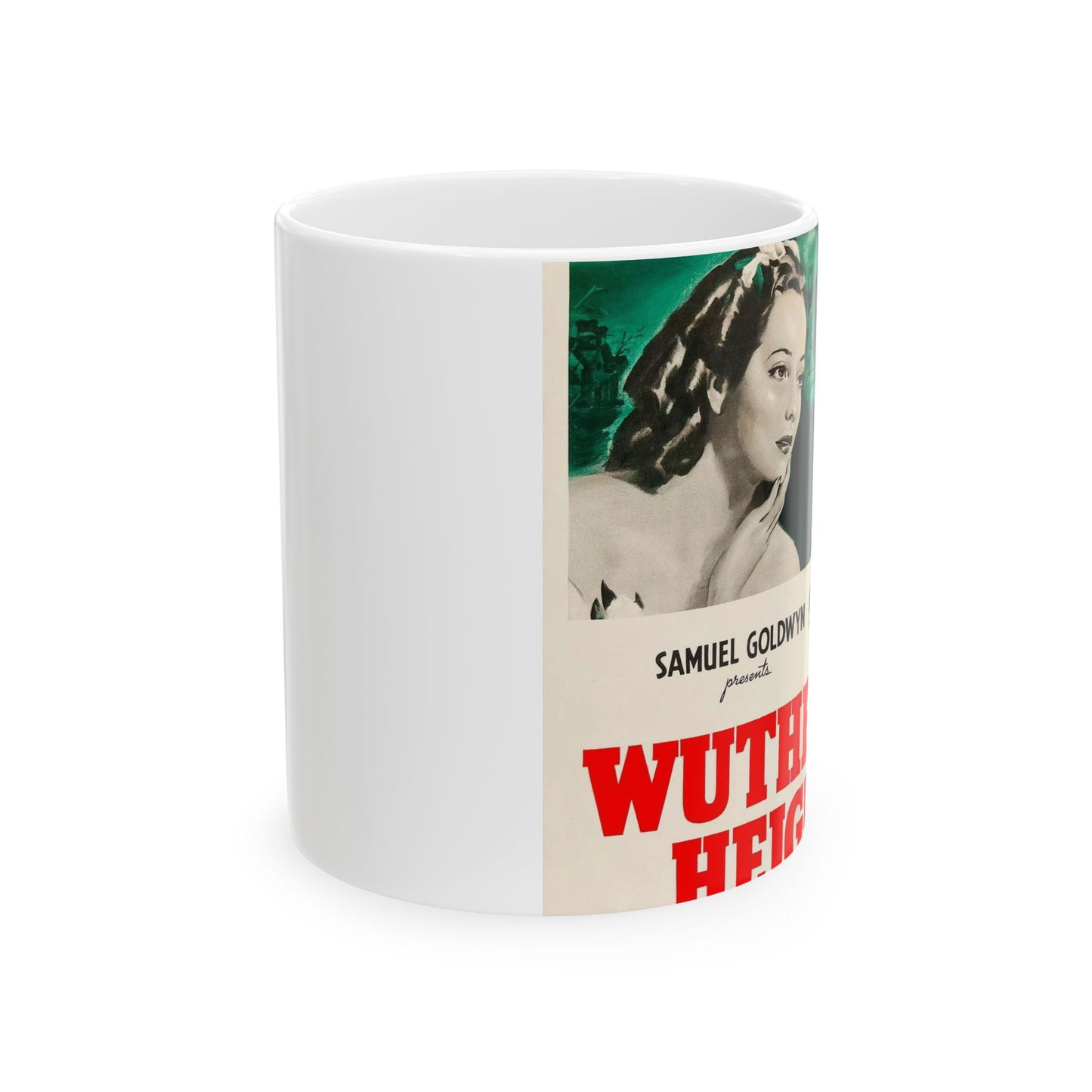 Wuthering Heights (1939 poster) Beautiful Novelty Ceramic Coffee Mug 11oz