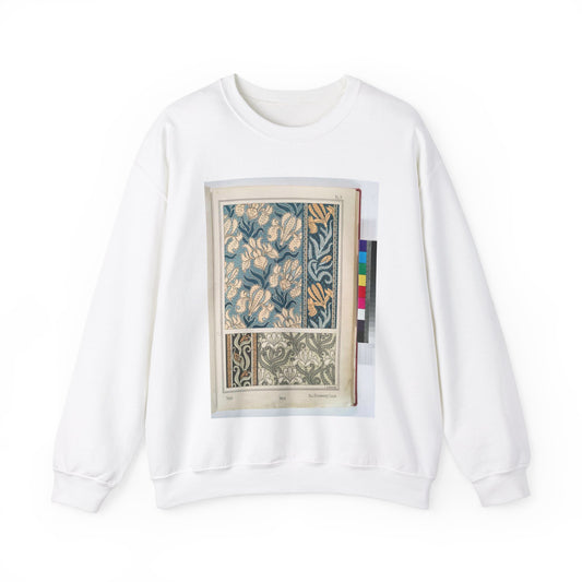 Iris, E. Hervegh. Eugene Grasset, compiler White Heavy Blend Adult Crew Neck SweatShirt