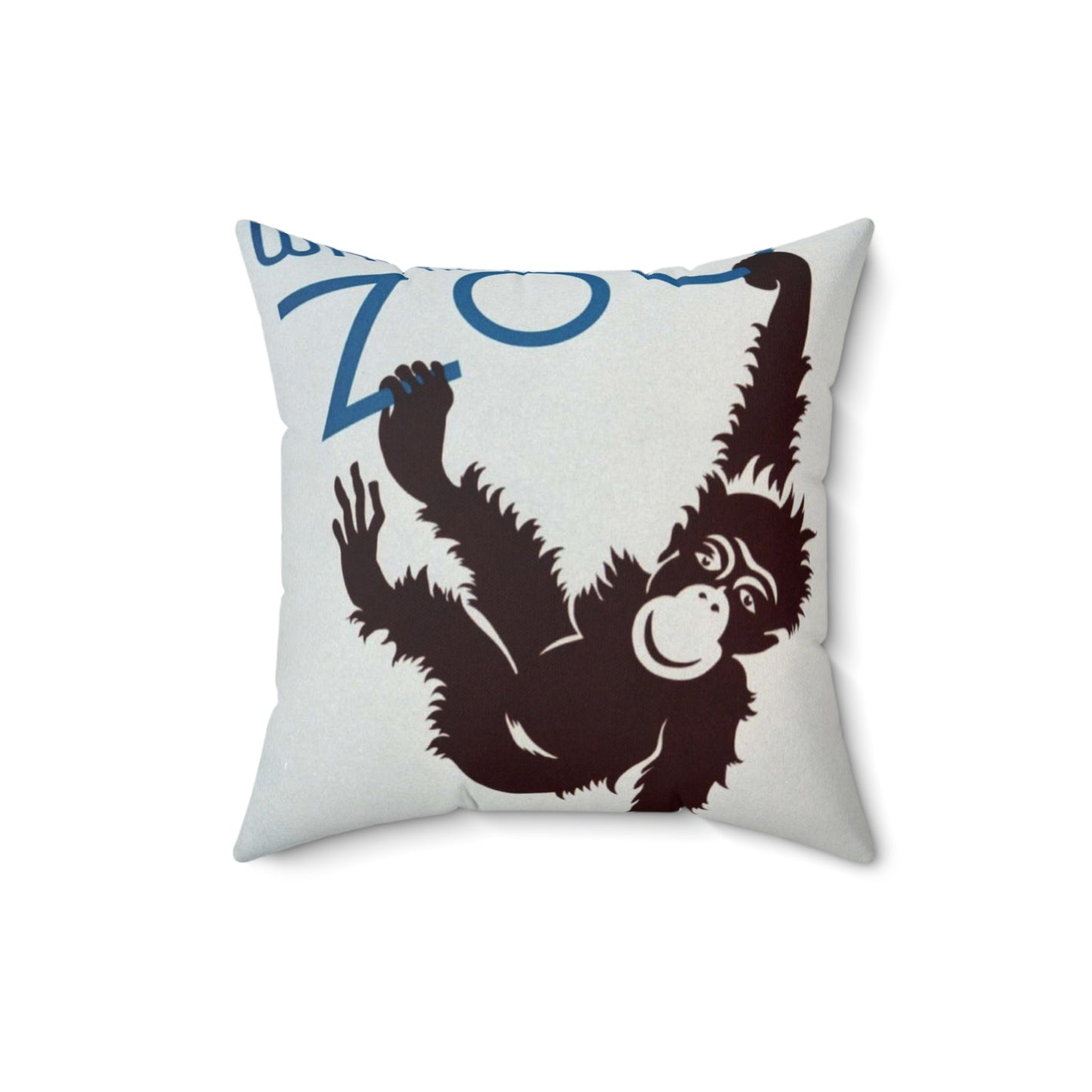 Who's who in the zoo Illustrated natural history prepared by the WPA Federal Writers Project : On sale at all book stores, zoos, and museums. Decorative Accent Square Pillow