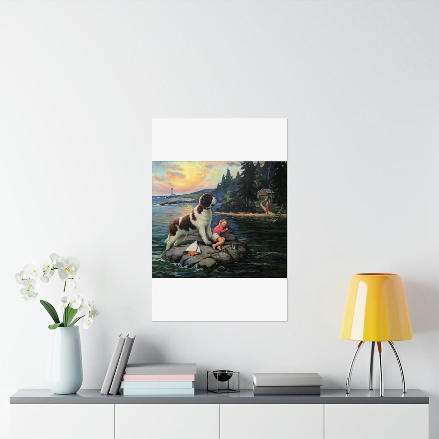 Found by Edward Mason Eggleston High Quality Matte Wall Art Poster for Home, Office, Classroom