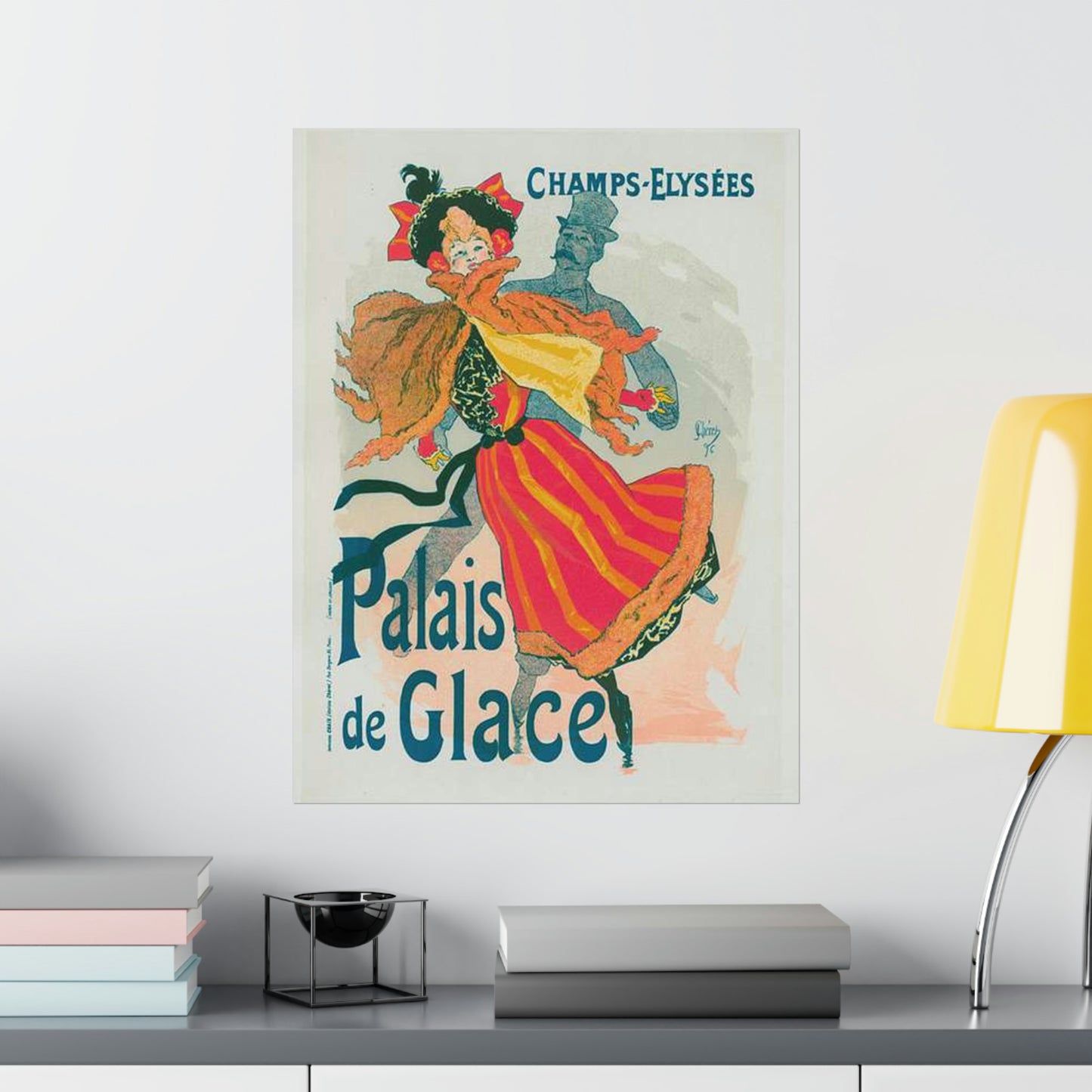 Nouvelle affiche pour le "Palais de Glace". High Quality Matte Wall Art Poster for Home, Office, Classroom