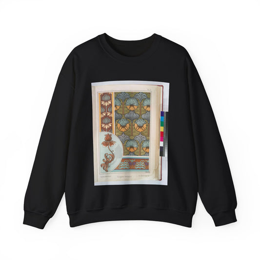 Couronne imperiale, Maurice Pillard Verneuil Black Heavy Blend Adult Crew Neck SweatShirt