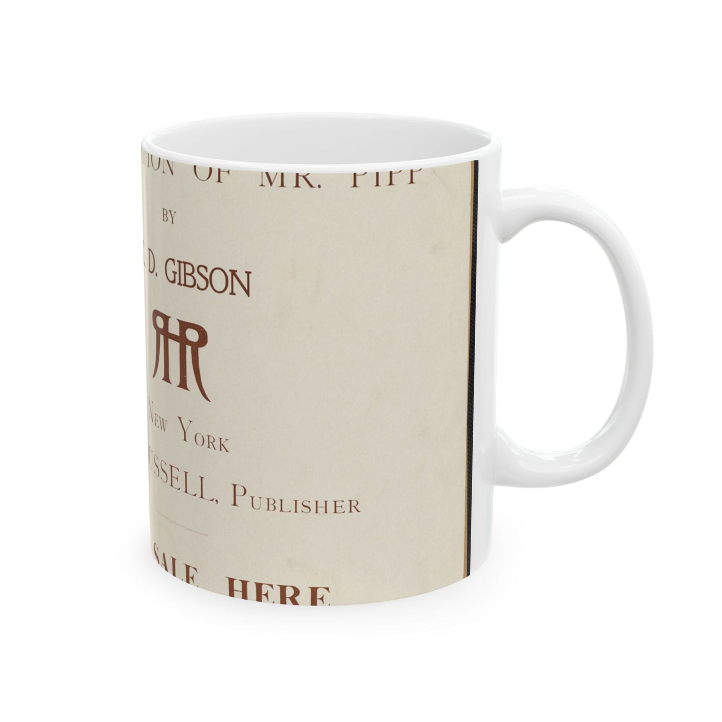 The education of Mr. Pipp by C. D. Gibson Beautiful Novelty Ceramic Coffee Mug 11oz