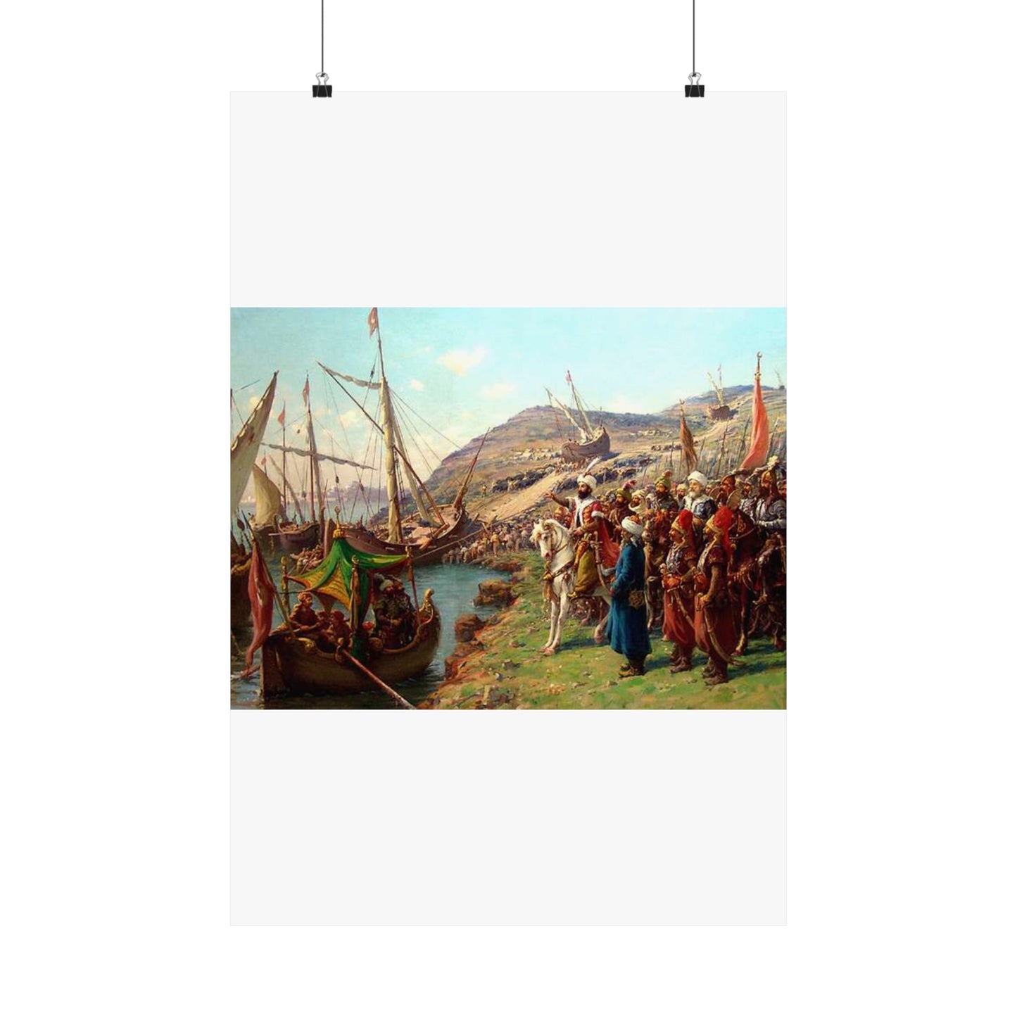 Kusatma Zonaro - Public domain scan / painting High Quality Matte Wall Art Poster for Home, Office, Classroom