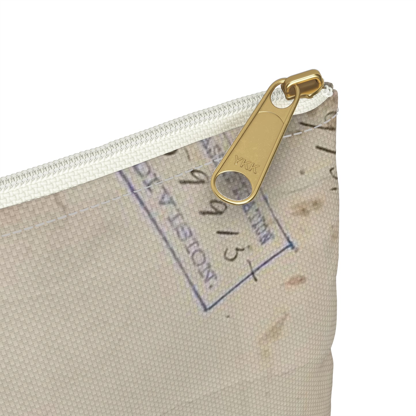 Patent drawing - for Pierre Lallement's Improvement in Velocipedes Public domain  image Large Organizer Pouch with Black Zipper