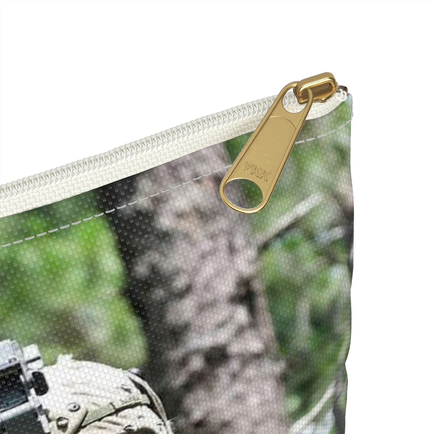 1st Lt. Jamieson Barnes an officer with Headquarters, Large Organizer Pouch with Black Zipper