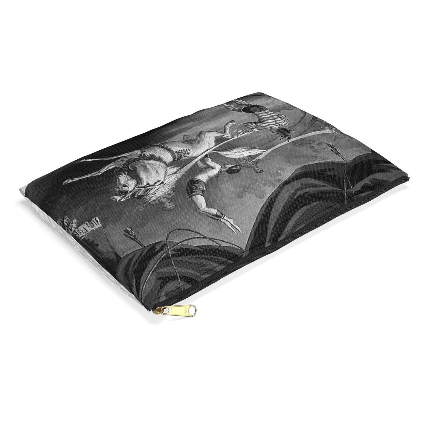Banner act - Print, Library of Congress collection Large Organizer Pouch with Black Zipper