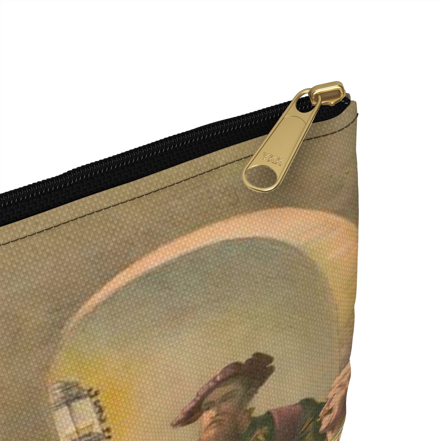 Bock, "Auerbach's keller" - Print, Library of Congress collection Large Organizer Pouch with Black Zipper