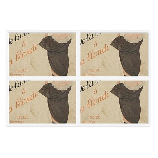 Kirchner - from-brown-to-blonde Laminated UV Protective Vinyl Stickers